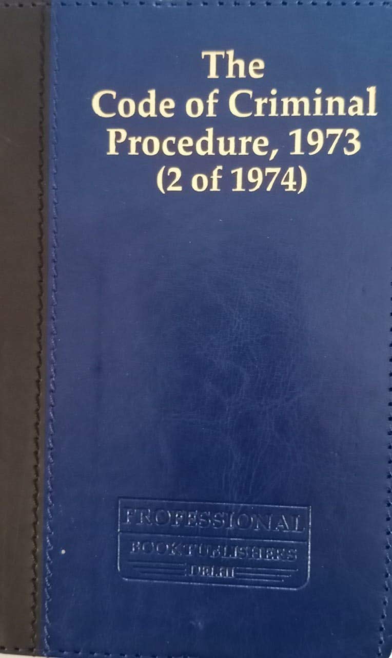 Code of Criminal Procedure Code  1973  Coat Pocket Edition  Palmtop Edition Delexue Bound