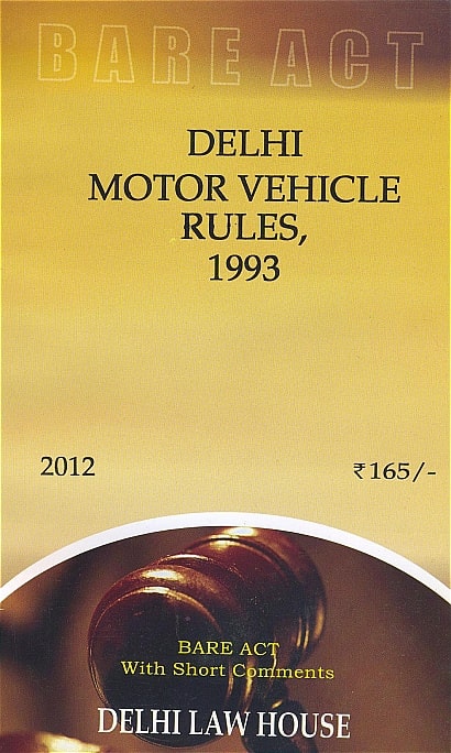 Delhi Motor Vehicle Rules  1993